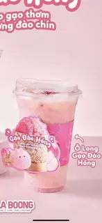Hình ảnh Ô Long Gạo Đào Hồng