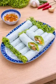 Hình ảnh Phở cuốn thịt nướng 