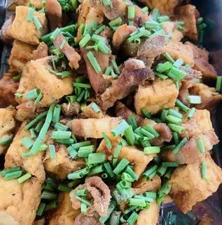 Hình ảnh cơm thịt kho tàu hủ