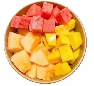 Hình ảnh Hộp mix 3 loại ( dưa hấu + dưa gang + xoài )
