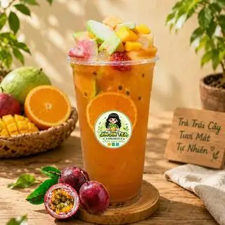 Hình ảnh Trà Trái Cây Nhiệt Đới