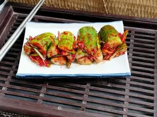 Hình ảnh kim chi dưa leo