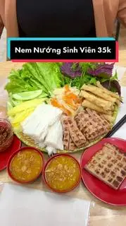 Hình ảnh Nem Nướng Nha Trang ( 7 Cuốn ) 