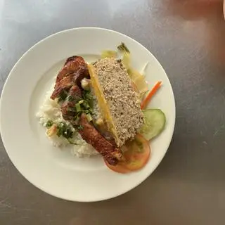 Hình ảnh Sườn cọng - chả