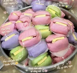 Hình ảnh Bánh bao phô mai