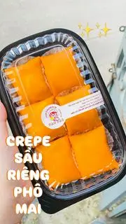 Hình ảnh CREPE SẦU RIÊNG PHÔ MAI SIÊU NGON BÉO