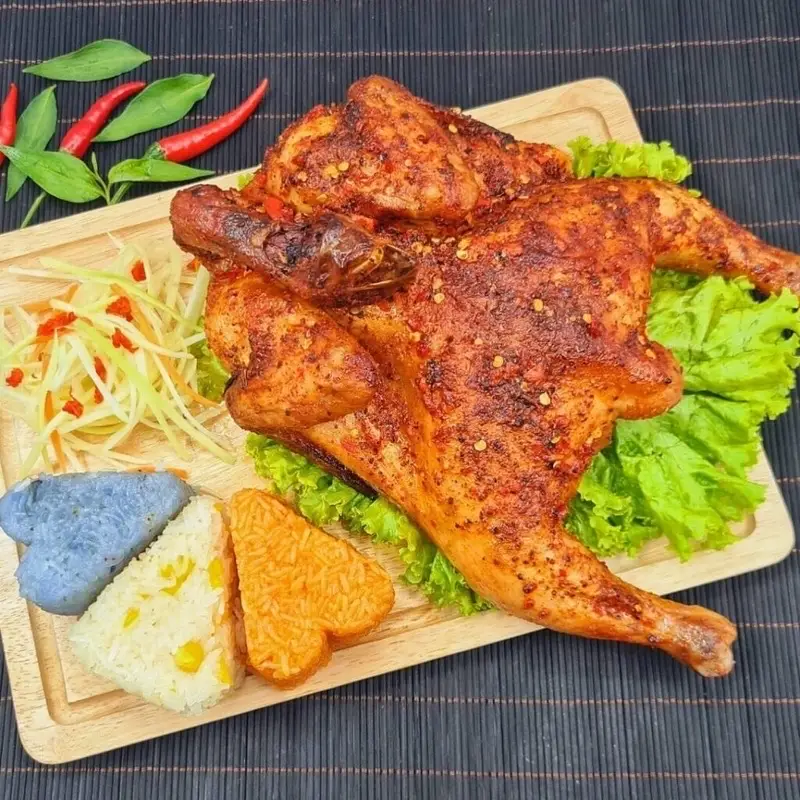 Hình ảnh Gà nướng muối ớt 