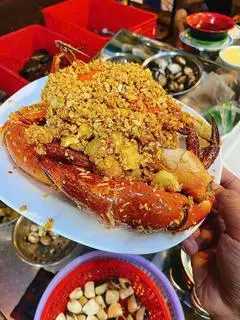 Hình ảnh cua thịt cháy tỏi 3 con 1kg