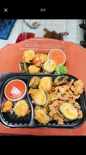 Hình ảnh combo Sushi - Gà Rán - Nước Ngọt