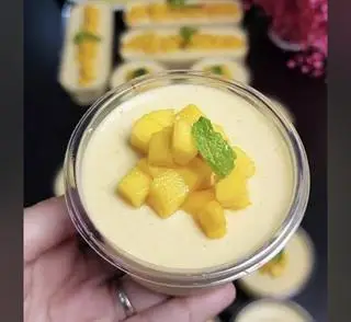 Hình ảnh Pannacotta xoài