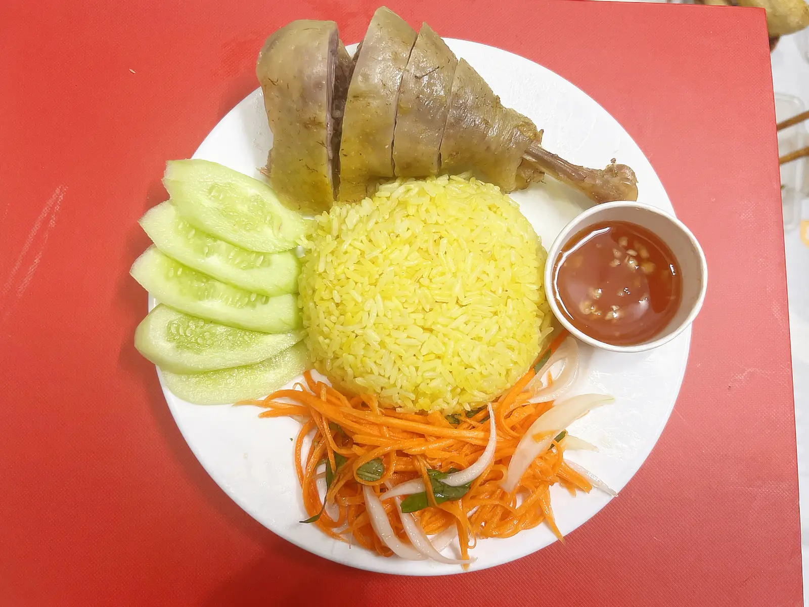 Hình ảnh Cơm đùi gà