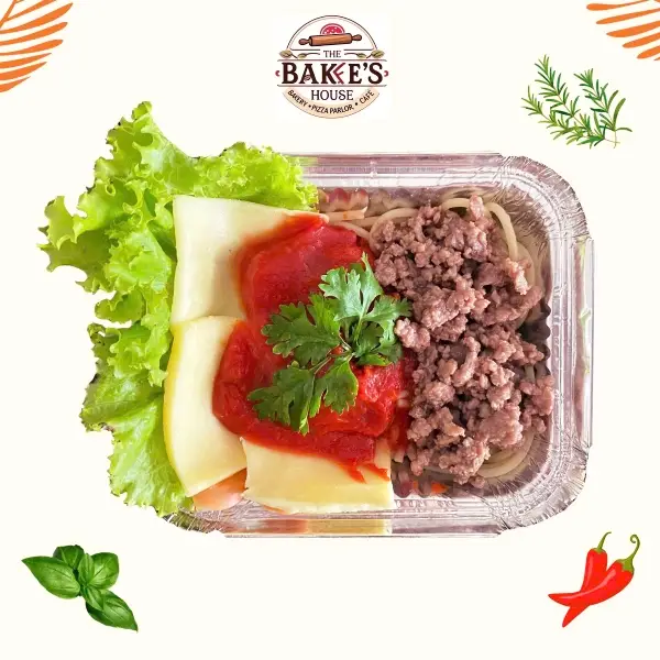 Hình ảnh Mì Ý bò bằm phô mai