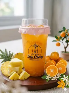 Hình ảnh Nước ép cam - thơm