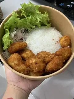Hình ảnh Cơm + Gà Sốt Cay Hàn Quốc 