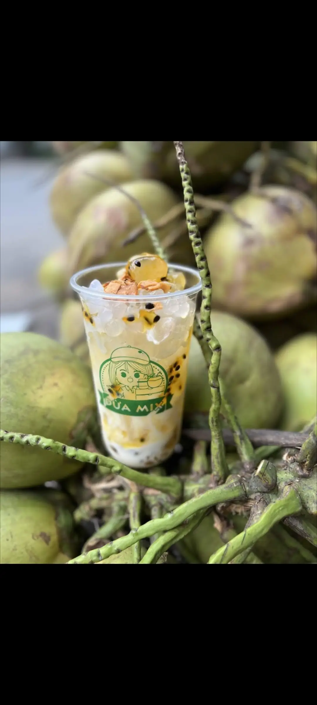Hình ảnh sữa chua đác chanh dây 