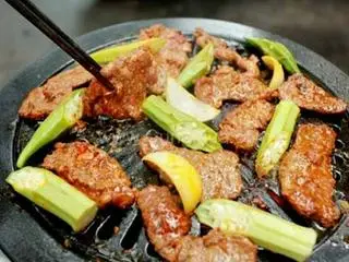 Hình ảnh Vú heo nướng chao
