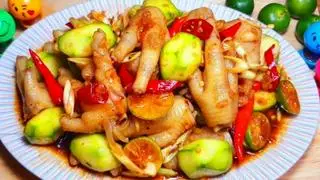Hình ảnh Chân gà sả tắc
