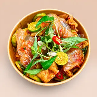 Hình ảnh Chân gà x sứa x sốt Thái