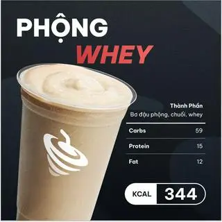 Hình ảnh Phộng Whey (Chuối, bơ đậu phộng)
