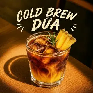 Hình ảnh Cold brew dứa