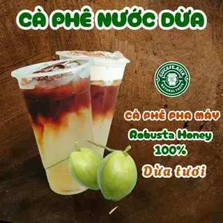 Hình ảnh Gucafe - Cà Phê Nước Dừa  - Coconut Coffee (size M - 500ml)