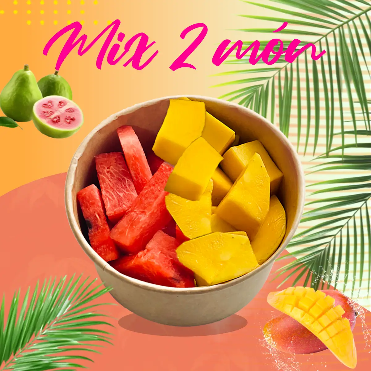 Hình ảnh Mix 2 món trái cây - 450gr