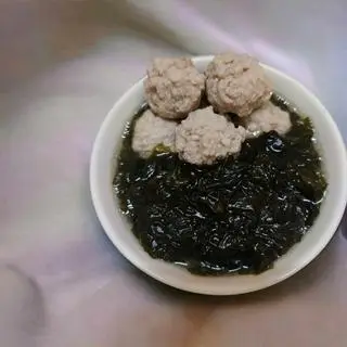Hình ảnh Canh Rong Biển Thịt Băm