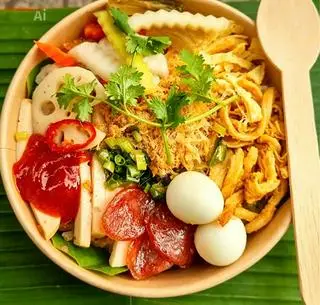 Hình ảnh Xôi gà thập cẩm hộp lớn