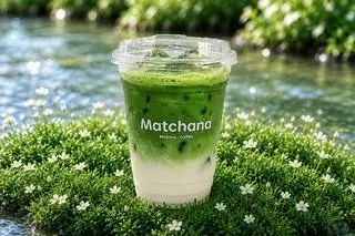 Hình ảnh Matcha sữa gấu - matcha Nhật aki - satoen