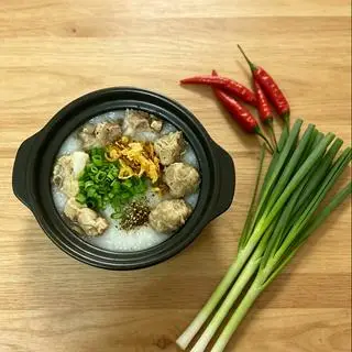 Hình ảnh Cháo sườn - bò viên