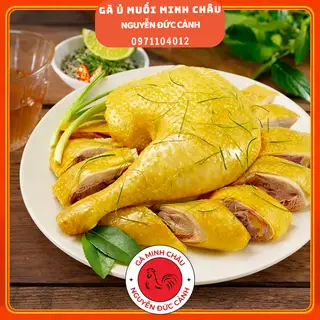Hình ảnh Gà luộc nửa con