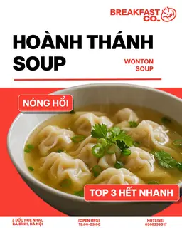Hình ảnh Hoành thánh soup