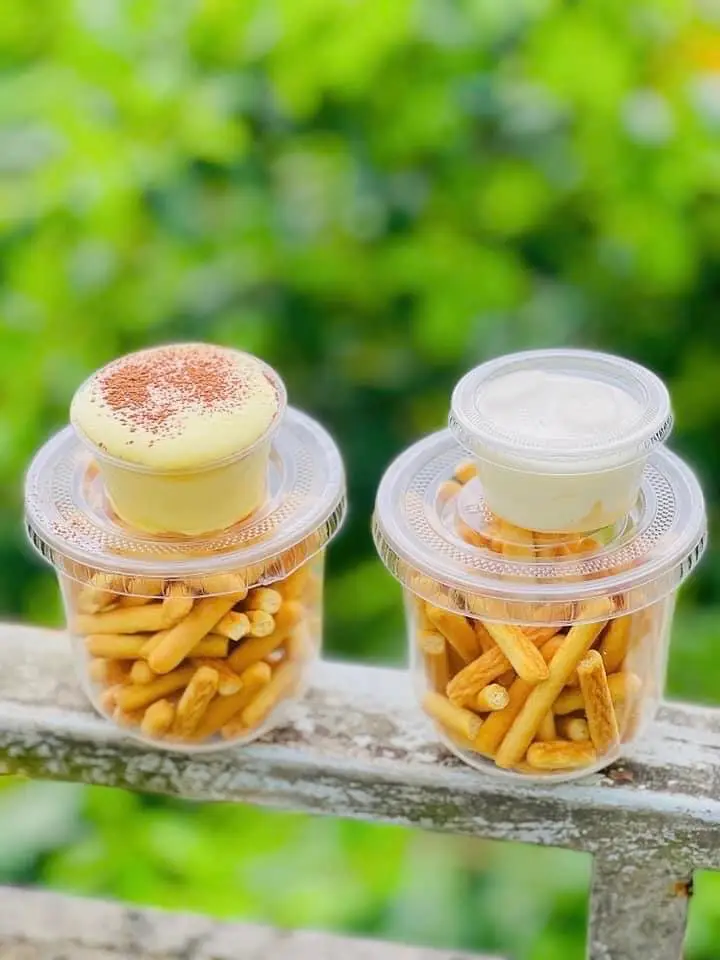Hình ảnh Bánh qui chấm sốt ( suất 2 kem + 1 bánh)