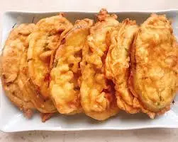 Hình ảnh Cà tím lăn bột chiên giòn