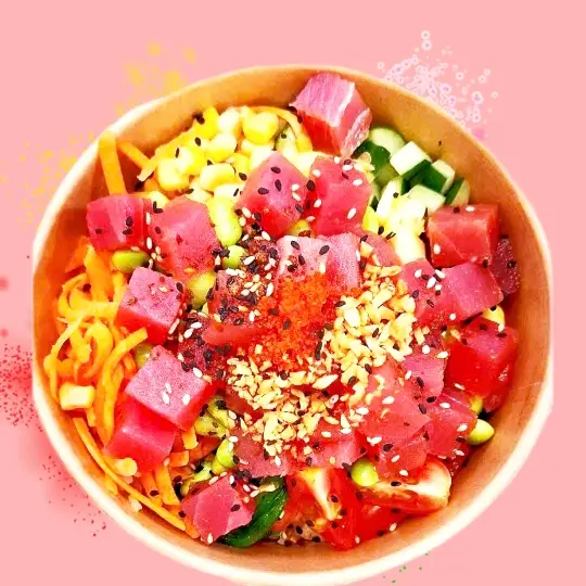 Hình ảnh Honey wasabi soya tuna