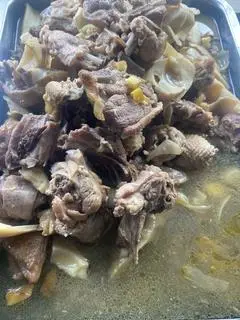 Hình ảnh thịt vịt kho măng 