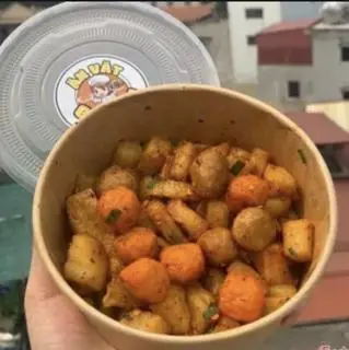 Hình ảnh Trộn khoai + bò tôm viên 