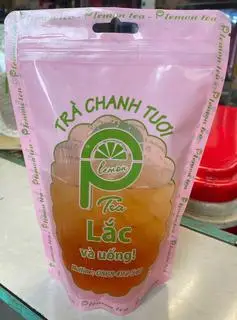 Hình ảnh Trà chanh vi đào túi zip