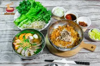 Hình ảnh hủ tiếu nam vang khô đặc biệt