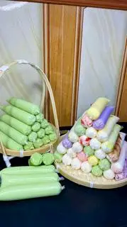 Hình ảnh sữa chua túi vị dâu Tây +sầu riêng +cacaao +matcha (mixx lộn xộn vị) 10 bịch 