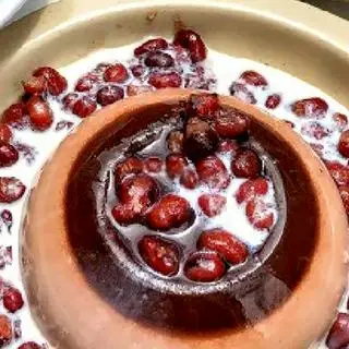 Hình ảnh Tàu hũ cacao đậu đỏ