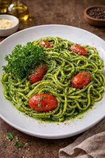Hình ảnh Mì Ý Spaghetti Pesto
