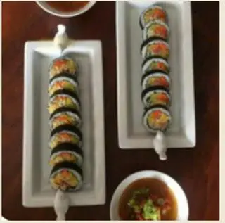 Hình ảnh KIMBAP RAU CỦ