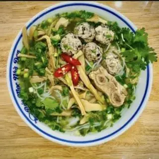 Hình ảnh Bún Mọc Sườn
