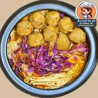 Hình ảnh Mì Cay + Bò Viên (10v)