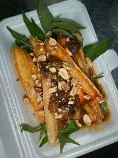 Hình ảnh chân cua tuyết rang me