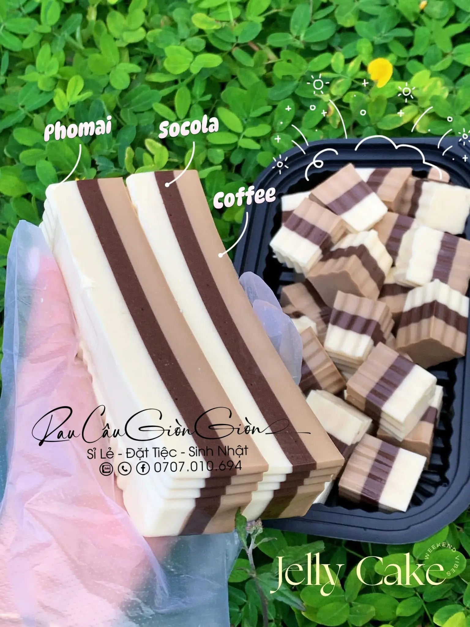 Hình ảnh Rau Câu Tiramisu 