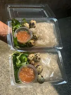 Hình ảnh bánh tráng chấm siêu ngon