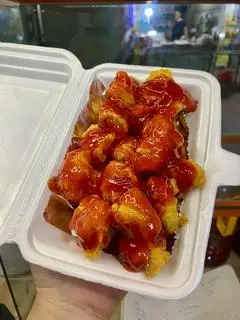 Hình ảnh Gà viên sốt ngọt