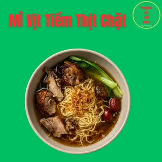 Hình ảnh Mì vịt tiềm thịt chặt